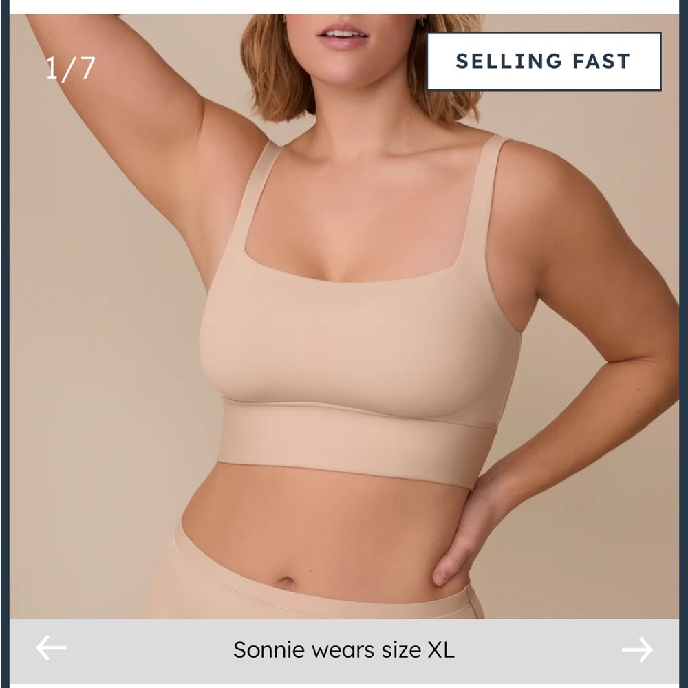 Harper Wilde bliss square neck bralette